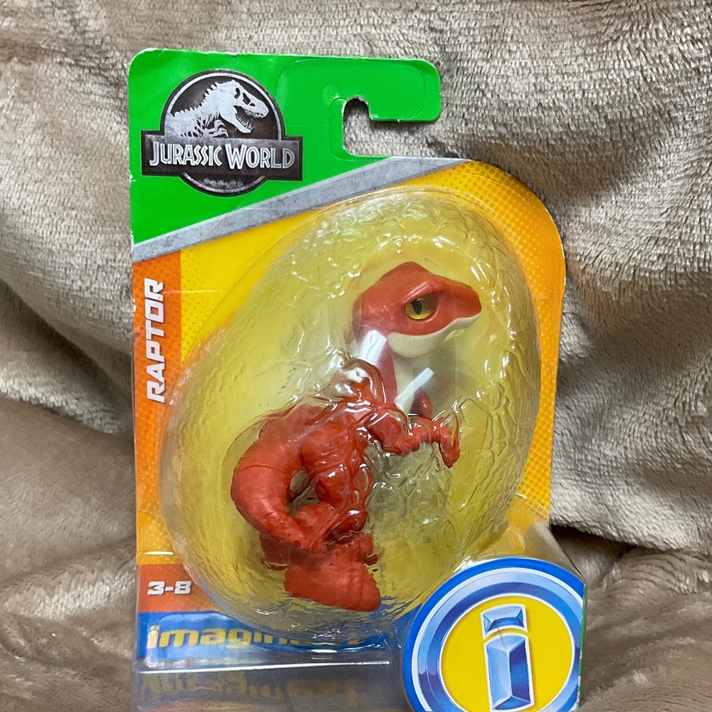Jurassic World Imaginext Raptor Dinosaur New